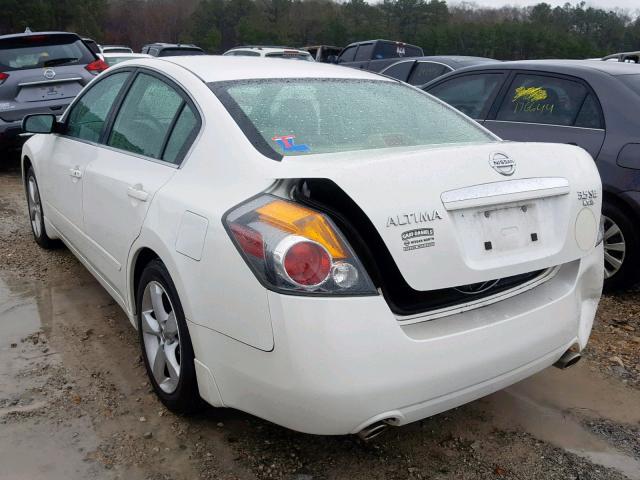 1N4BL21E68N412563 - 2008 NISSAN ALTIMA 3.5 WHITE photo 3