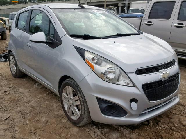KL8CD6S9XEC520396 - 2014 CHEVROLET SPARK 1LT SILVER photo 1