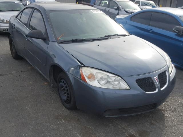 1G2ZF55B064261471 - 2006 PONTIAC G6 SE GRAY photo 1