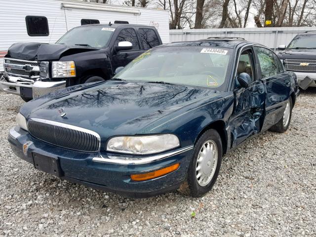 1G4CW52K4W4603800 - 1998 BUICK PARK AVENU GREEN photo 2