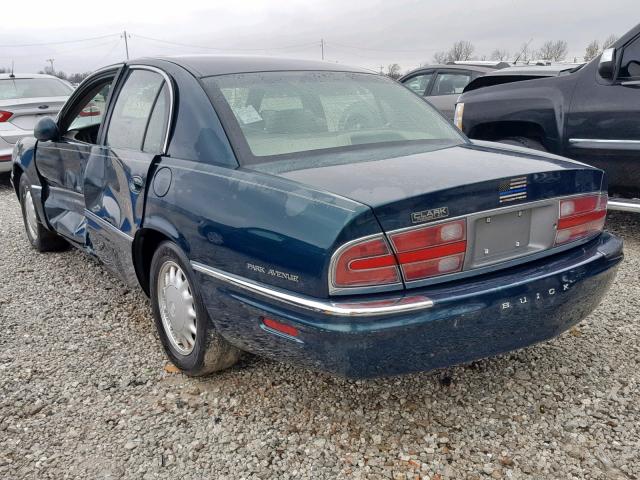 1G4CW52K4W4603800 - 1998 BUICK PARK AVENU GREEN photo 3