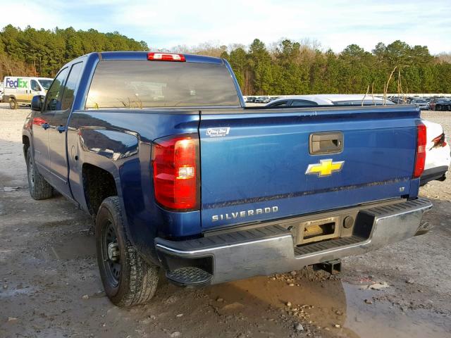 1GCRCREC4HZ164378 - 2017 CHEVROLET SILVERADO BLUE photo 3