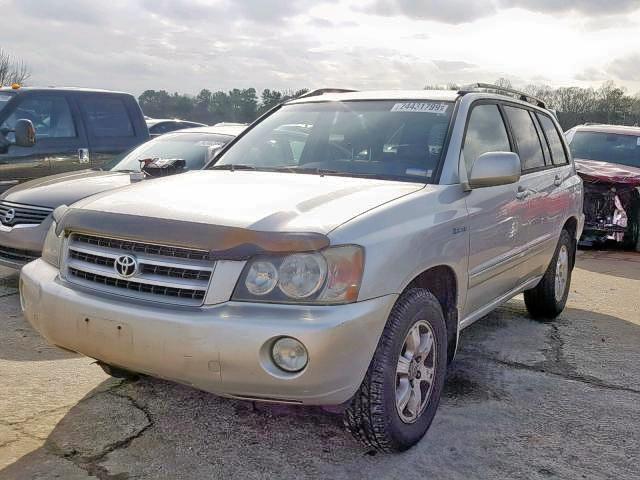 JTEGF21A220056360 - 2002 TOYOTA HIGHLANDER SILVER photo 2