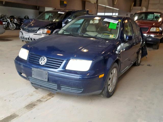 3VWRK69M13M014112 - 2003 VOLKSWAGEN JETTA GL BLUE photo 2