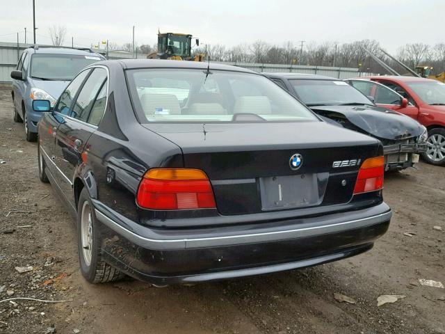 WBADD6329VBW29318 - 1997 BMW 5 SERIES BLACK photo 3