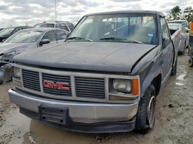 1GTDC14Z1PZ537263 - 1993 GMC SIERRA C15 GRAY photo 2