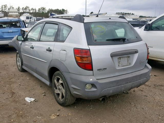 5Y2SL63815Z469234 - 2005 PONTIAC VIBE SILVER photo 3