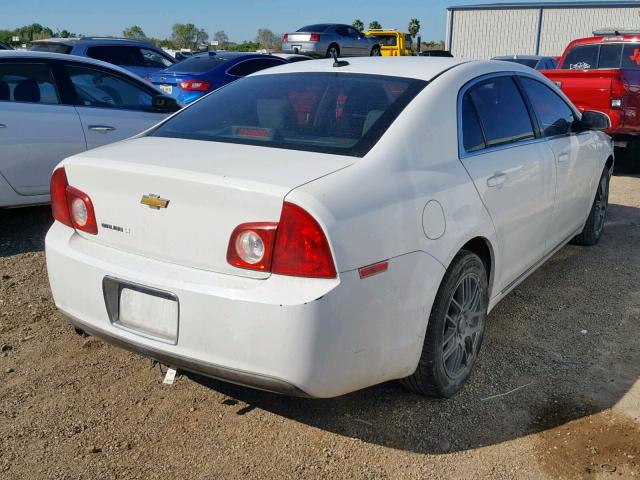 1G1ZC5EB2AF234833 - 2010 CHEVROLET MALIBU 1LT 白色 照片 4