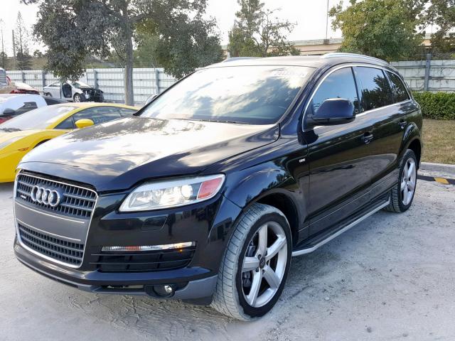 WA1EY74L58D022375 - 2008 AUDI Q7 3.6 QUA BLACK photo 2