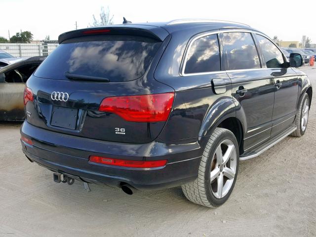 WA1EY74L58D022375 - 2008 AUDI Q7 3.6 QUA BLACK photo 4