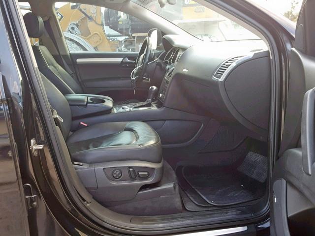 WA1EY74L58D022375 - 2008 AUDI Q7 3.6 QUA BLACK photo 5