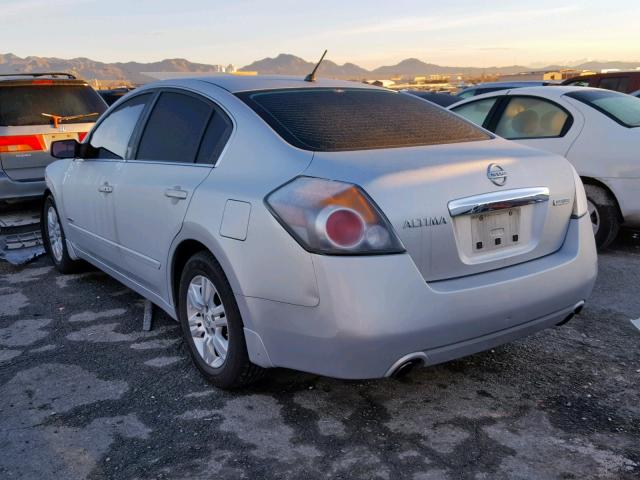 1N4CL2AP9AC116363 - 2010 NISSAN ALTIMA HYB SILVER photo 3