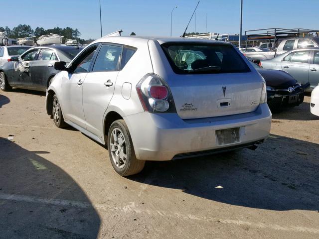 5Y2SP6E08AZ418044 - 2010 PONTIAC VIBE SILVER photo 3