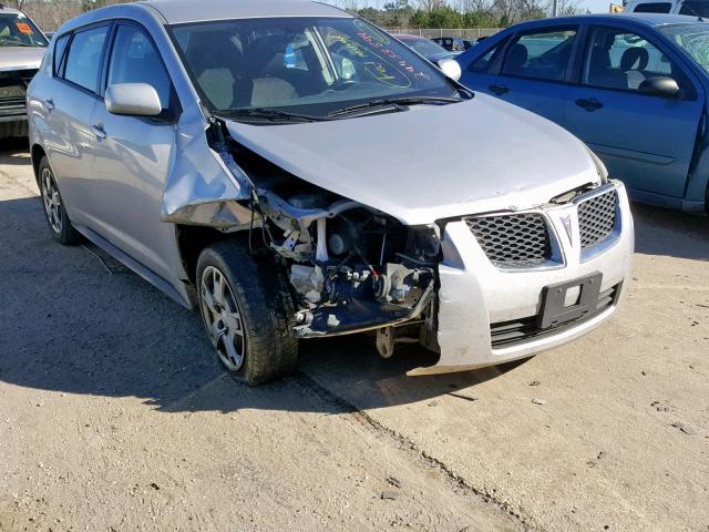 5Y2SP6E08AZ418044 - 2010 PONTIAC VIBE SILVER photo 9