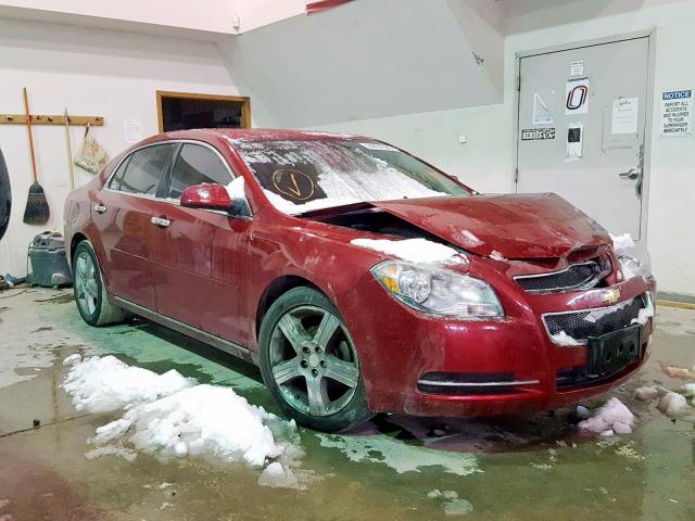 1G1ZC5E05CF304679 - 2012 CHEVROLET MALIBU 1LT წითელი ფოტო 1