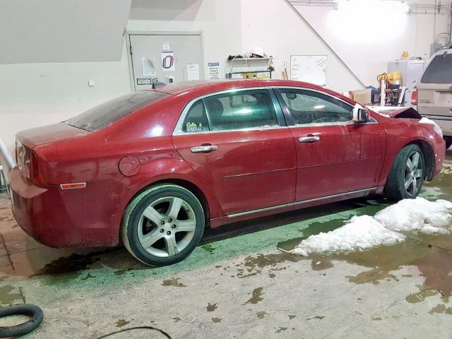 1G1ZC5E05CF304679 - 2012 CHEVROLET MALIBU 1LT წითელი ფოტო 4