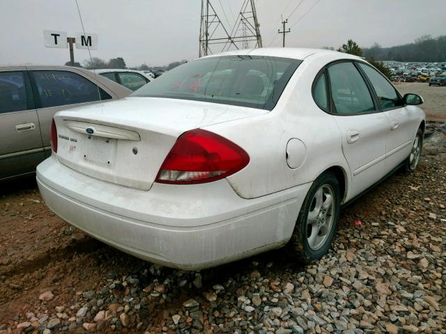 1FAFP55U94A116317 - 2004 FORD TAURUS SES WHITE photo 4