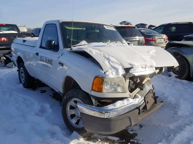 1FTYR10D34PA36957 - 2004 FORD RANGER WHITE photo 1