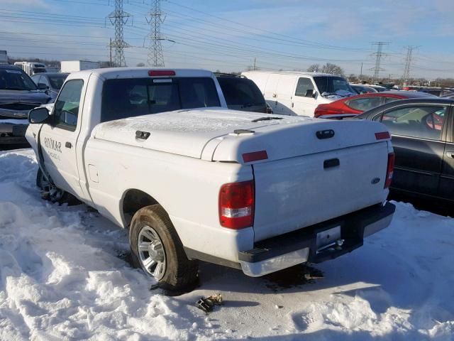 1FTYR10D34PA36957 - 2004 FORD RANGER WHITE photo 3