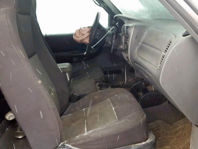 1FTYR10D34PA36957 - 2004 FORD RANGER WHITE photo 5