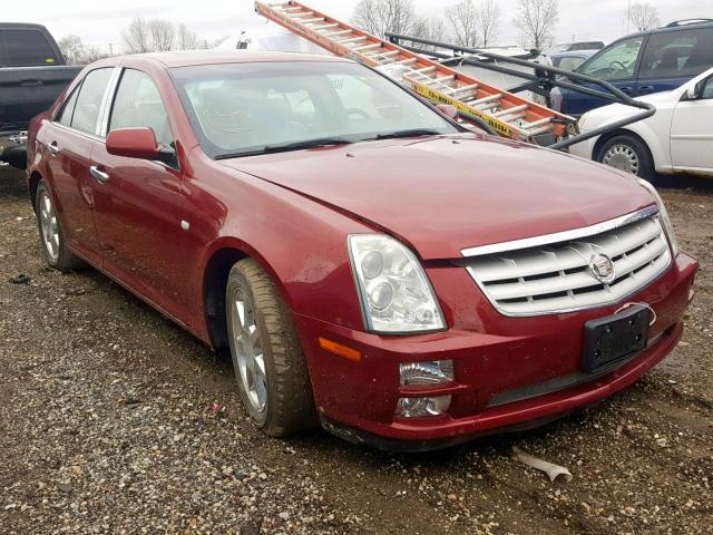 1G6DW677X50133669 - 2005 CADILLAC STS RED photo 1