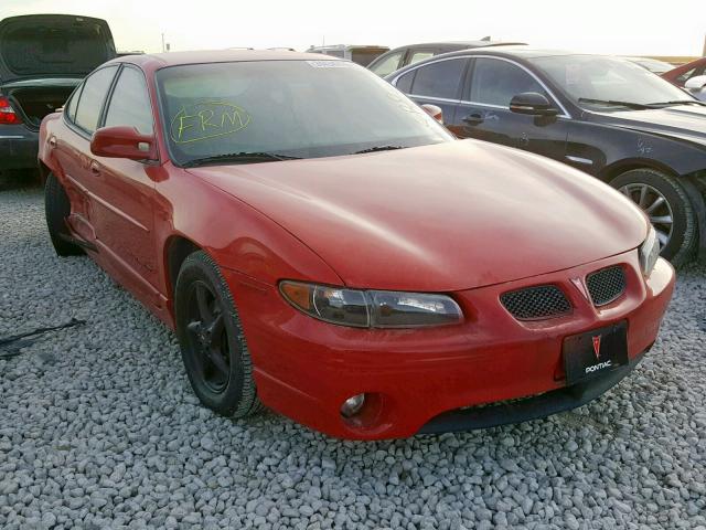 1G2WP52K5XF231456 - 1999 PONTIAC GRAND PRIX RED photo 1