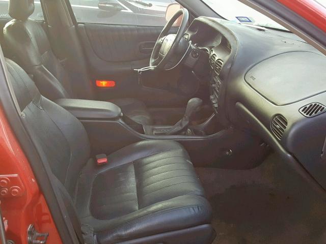 1G2WP52K5XF231456 - 1999 PONTIAC GRAND PRIX RED photo 5