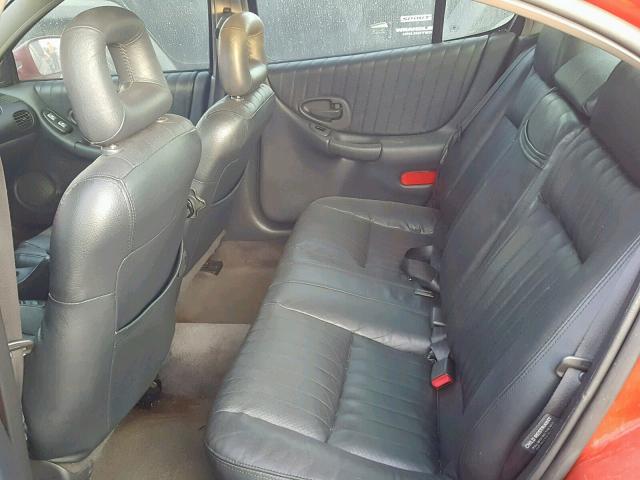 1G2WP52K5XF231456 - 1999 PONTIAC GRAND PRIX RED photo 6