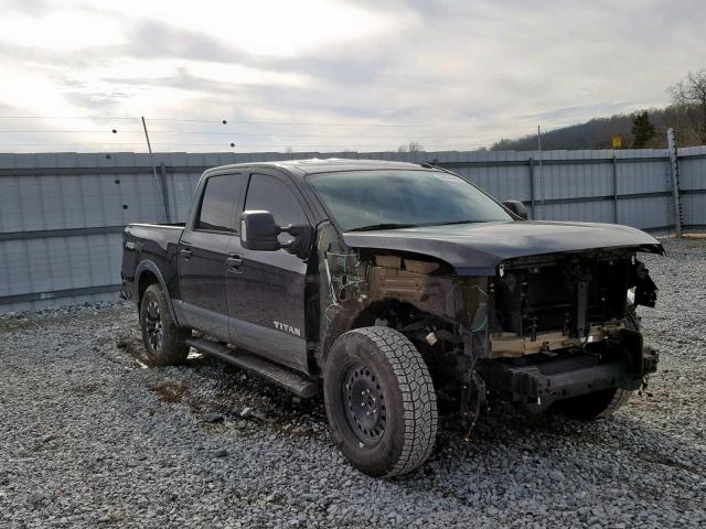 1N6AA1E56HN558197 - 2017 NISSAN TITAN SV BLACK photo 1