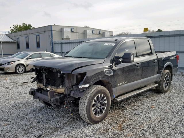 1N6AA1E56HN558197 - 2017 NISSAN TITAN SV BLACK photo 2