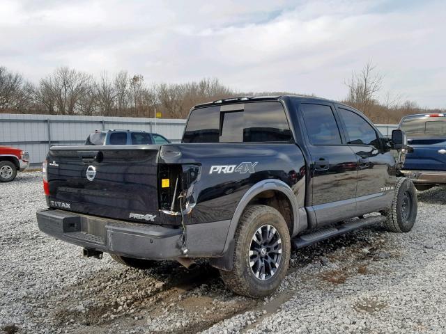 1N6AA1E56HN558197 - 2017 NISSAN TITAN SV BLACK photo 4