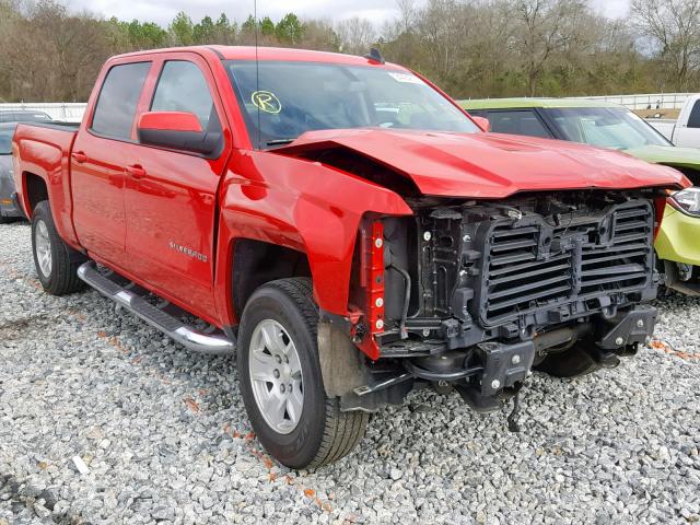 3GCPCREC8HG445901 - 2017 CHEVROLET SILVERADO RED photo 1