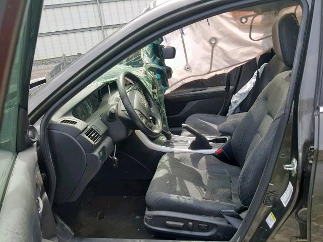 1HGCR2F86DA256320 - 2013 HONDA ACCORD EXL GRAY photo 5