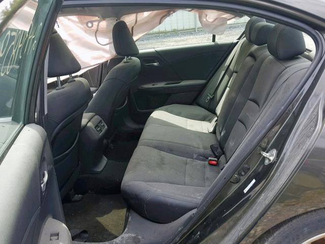 1HGCR2F86DA256320 - 2013 HONDA ACCORD EXL GRAY photo 6