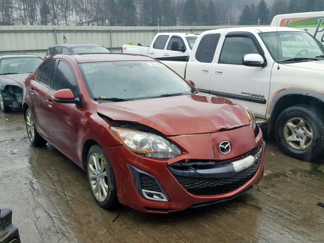 JM1BL1S60A1101896 - 2010 MAZDA 3 S MAROON photo 1