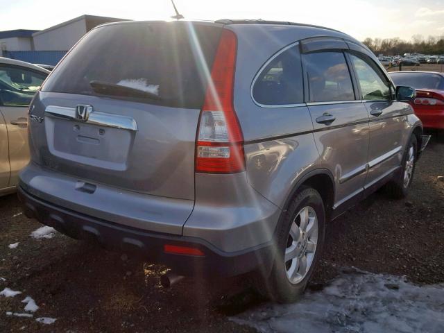 JHLRE48757C028714 - 2007 HONDA CR-V EXL GREEN photo 4