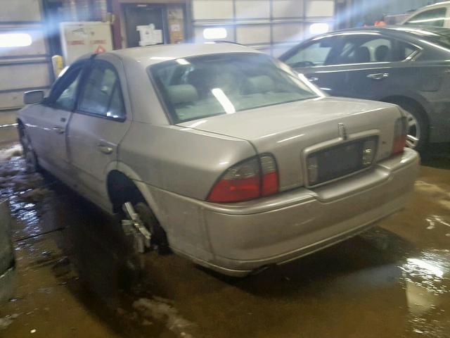 1LNHM87A36Y600442 - 2006 LINCOLN LS SILVER photo 3