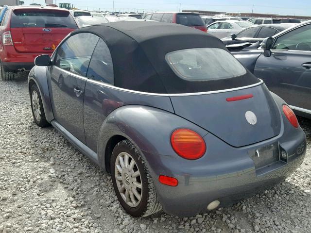 3VWCM31Y84M312879 - 2004 VOLKSWAGEN NEW BEETLE Gümüş foto 3