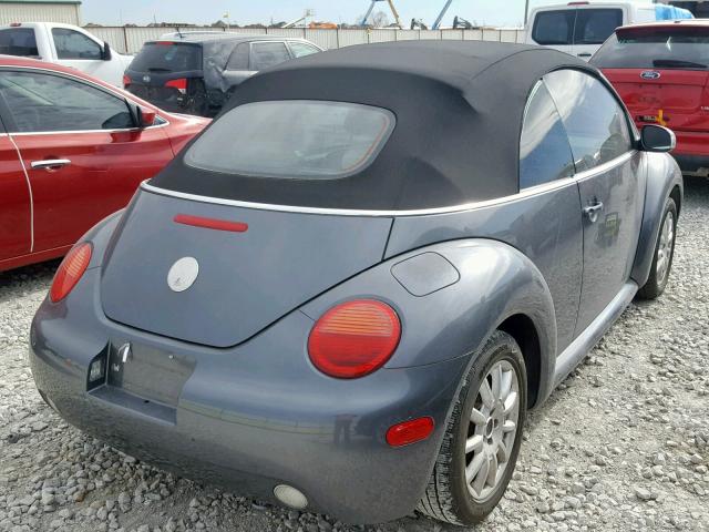 3VWCM31Y84M312879 - 2004 VOLKSWAGEN NEW BEETLE Gümüş foto 4