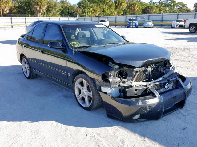 3N1AB51D43L726564 - 2003 NISSAN SENTRA SE- BLACK photo 1