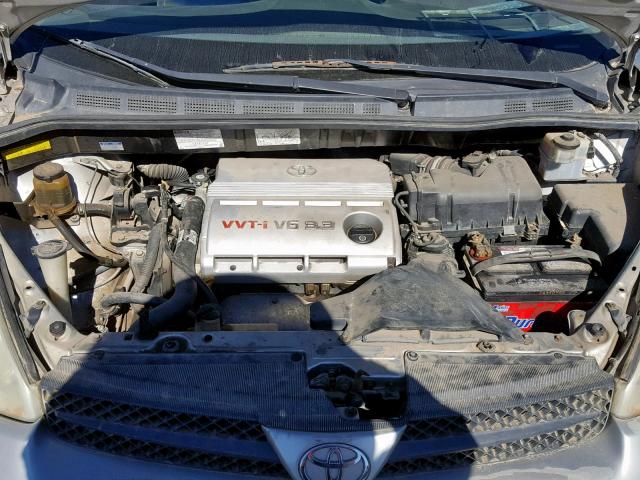 5TDZA23C94S046886 - 2004 TOYOTA SIENNA CE SILVER photo 7