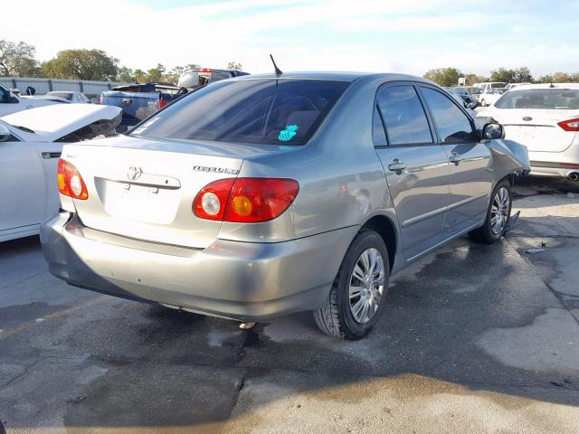 1NXBR32E53Z095107 - 2003 TOYOTA COROLLA CE GREEN photo 4