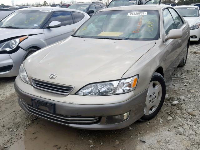 JT8BF28G1Y5090650 - 2000 LEXUS ES 300 TAN photo 2