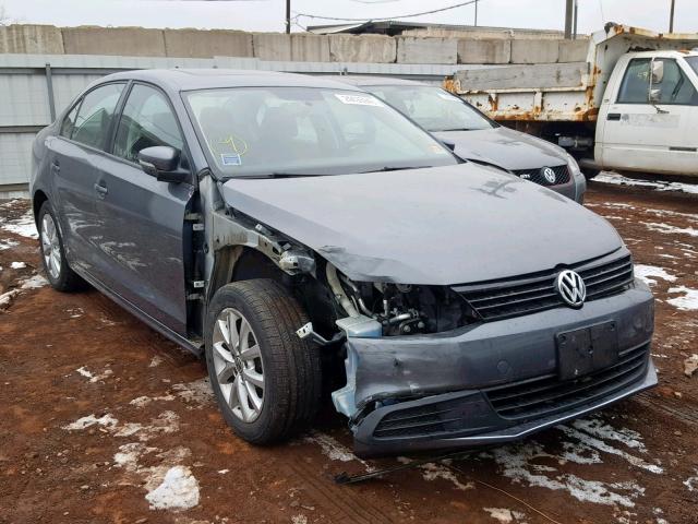 3VWBZ7AJ0BM317630 - 2011 VOLKSWAGEN JETTA SE GRAY photo 1