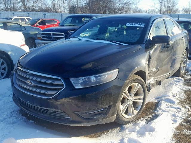 1FAHP2E85EG169816 - 2014 FORD TAURUS SEL BLACK photo 2