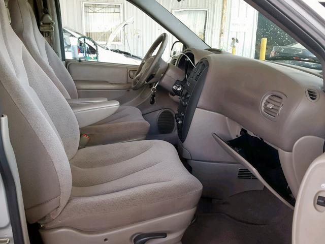 1C4GJ45353B168456 - 2003 CHRYSLER VOYAGER LX SILVER photo 5