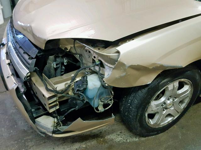 1G1ZU64885F256124 - 2005 CHEVROLET MALIBU MAX თაფლისფერი ფოტო 9