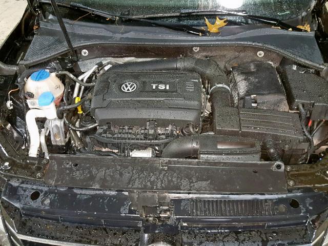 1VWBT7A32EC060138 - 2014 VOLKSWAGEN PASSAT SE BLACK photo 7