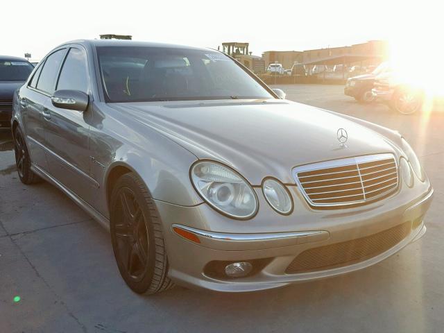 WDBUF76J35A629275 - 2005 MERCEDES-BENZ E 55 AMG SILVER photo 1