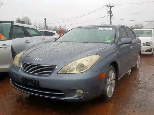 JTHBA30G965167276 - 2006 LEXUS ES 330 BLUE photo 2